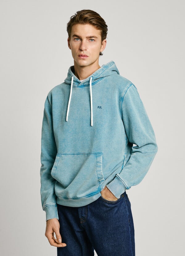 Pepe Jeans Sudadera Denim Con Capucha