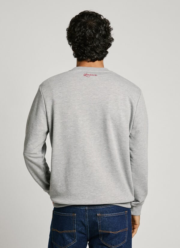 Pepe Jeans Sudadera Logo Bordado Fit Regular