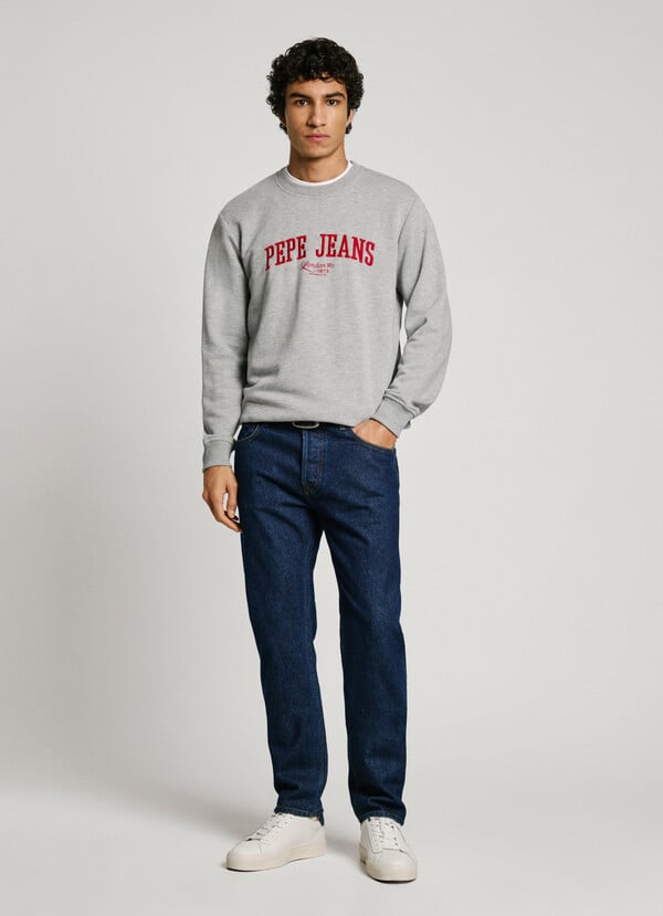 Pepe Jeans Sudadera Logo Bordado Fit Regular