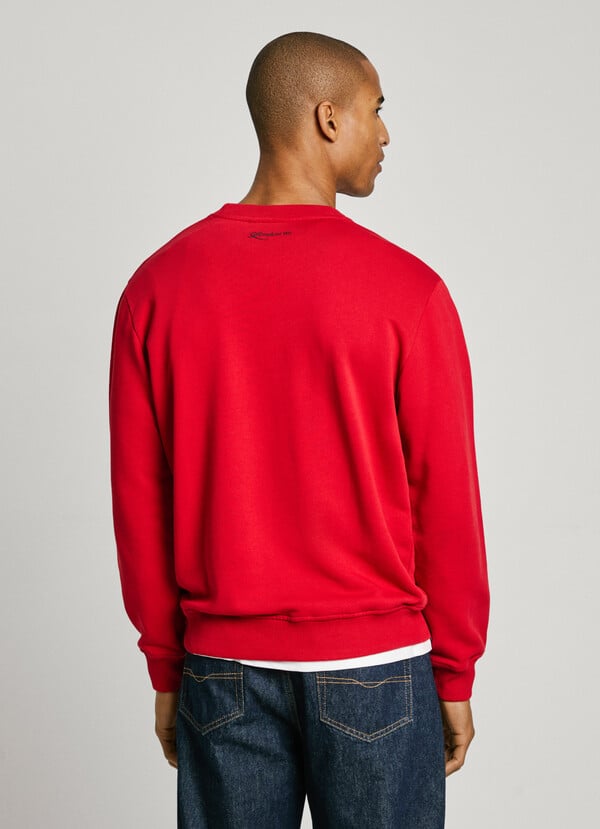 Pepe Jeans Sudadera Logo Bordado Fit Regular