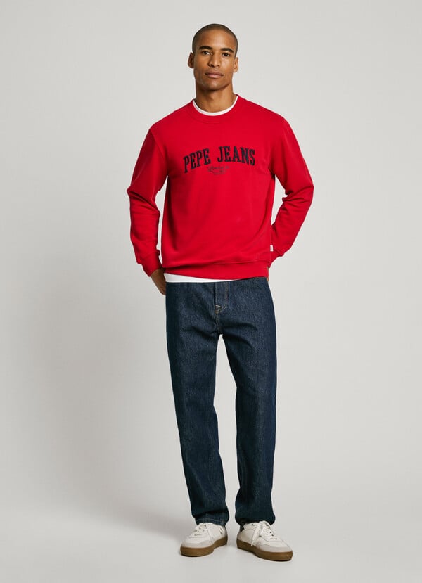 Pepe Jeans Sudadera Logo Bordado Fit Regular