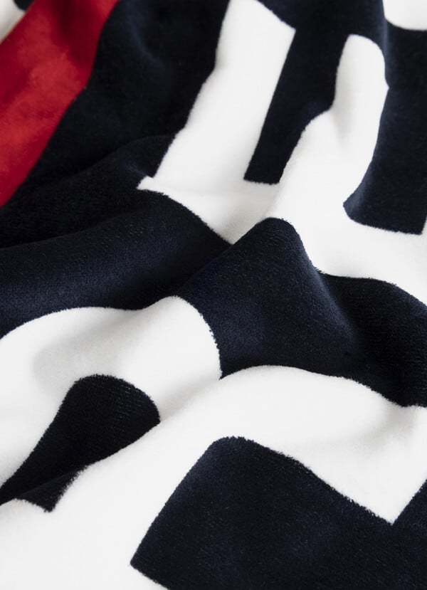 Pepe Jeans Toalla De Playa Logo Estampado