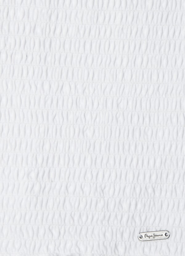 Pepe Jeans Top Fruncido Fit Slim