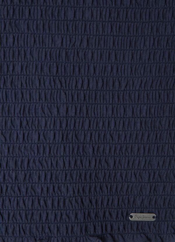 Pepe Jeans Top Fruncido Fit Slim