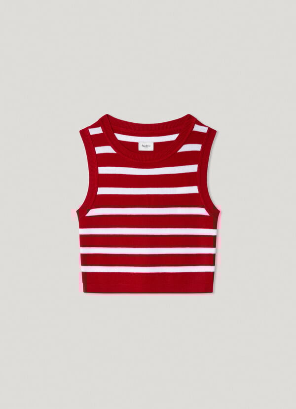 Pepe Jeans top punto rayas