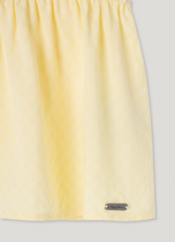 Pepe Jeans Top Tirantes Con Detalles Fruncidos