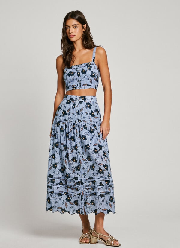 Pepe Jeans Top Tirantes Estampado Floral