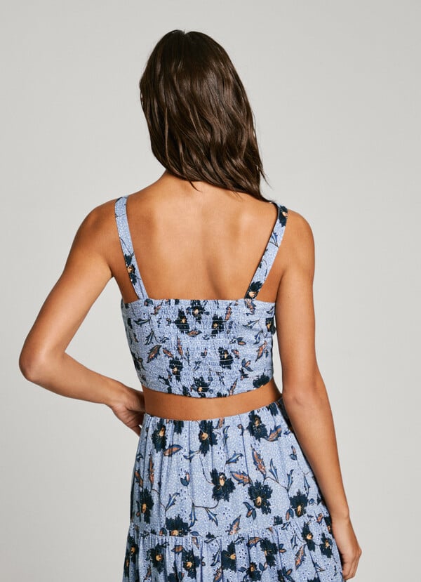 Pepe Jeans Top Tirantes Estampado Floral