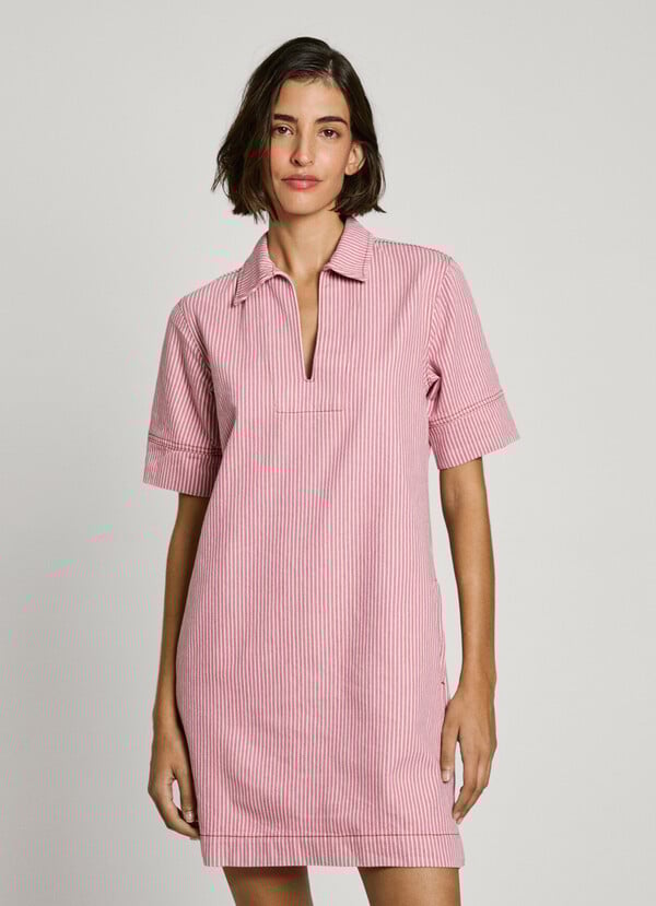 Pepe Jeans Vestido Corto Denim Fit Loose