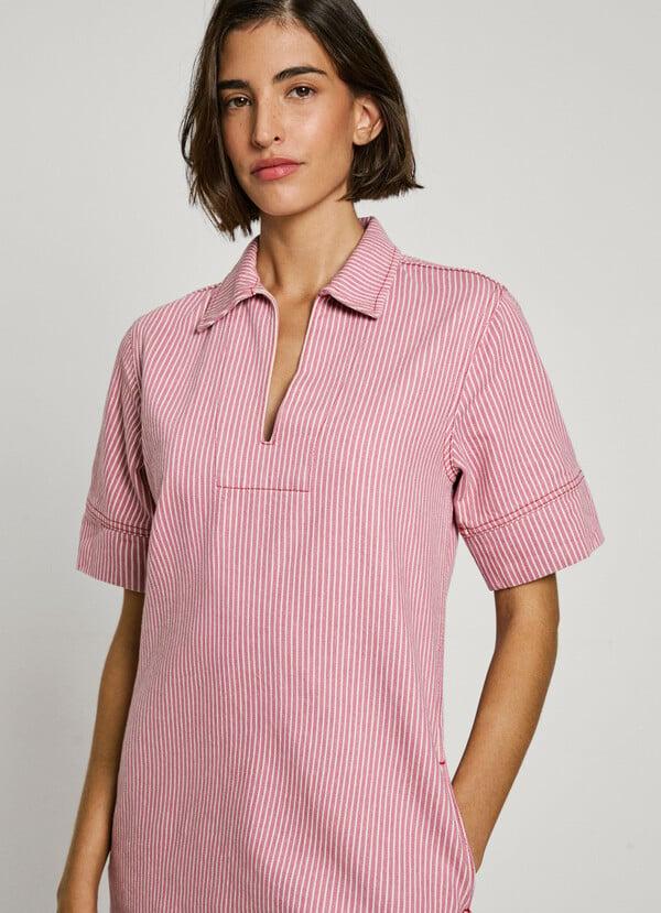 Pepe Jeans Vestido Corto Denim Fit Loose