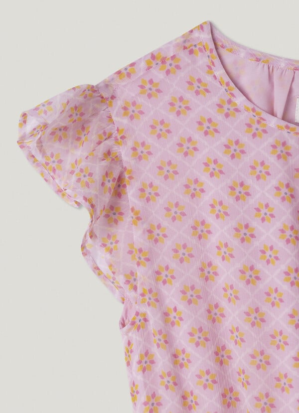 Pepe Jeans Vestido Corto Estampado Floral