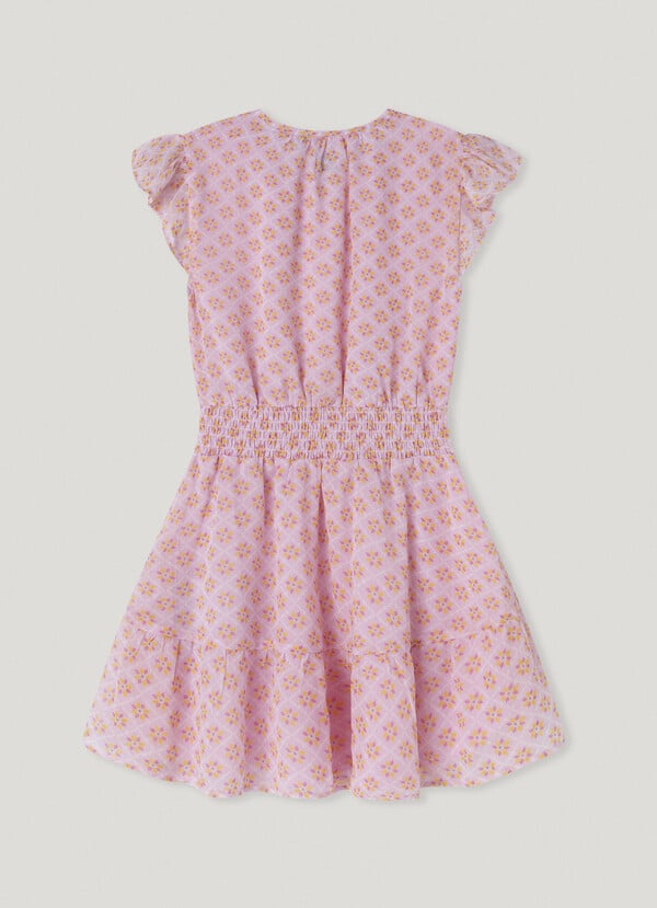 Pepe Jeans Vestido Corto Estampado Floral