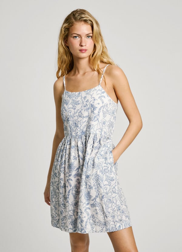 Pepe Jeans vestido corto estampado floral
