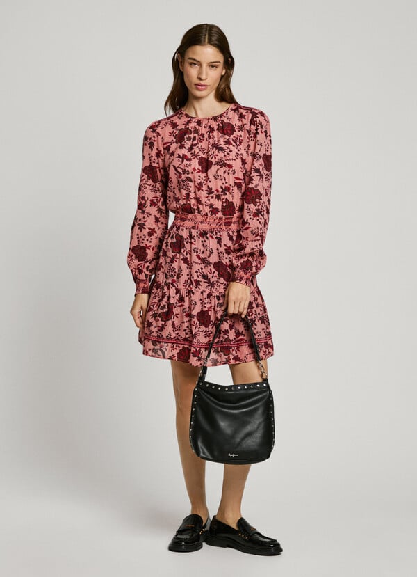 Pepe Jeans vestido corto estampado floral