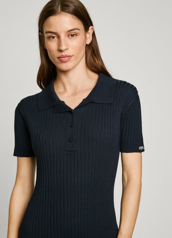 Pepe Jeans Vestido Largo Canalé