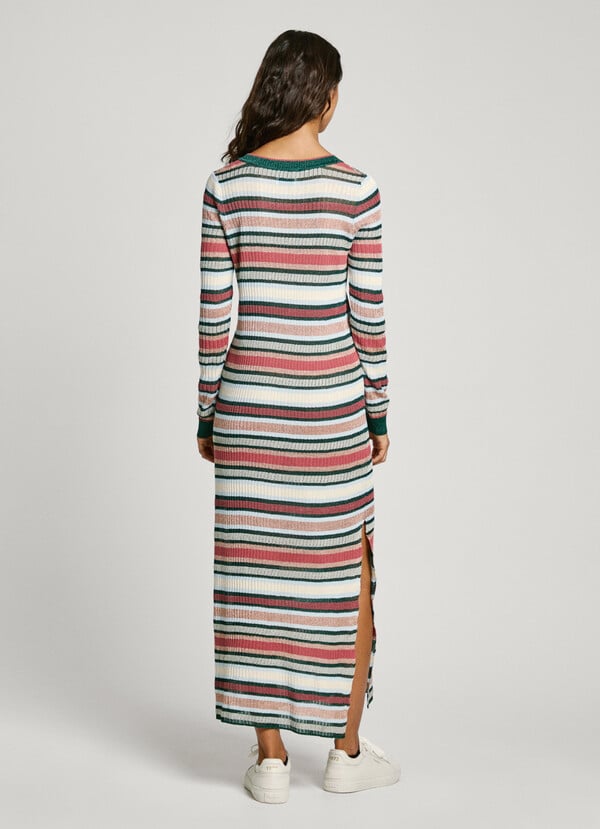 Pepe Jeans Vestido Midi Canalé