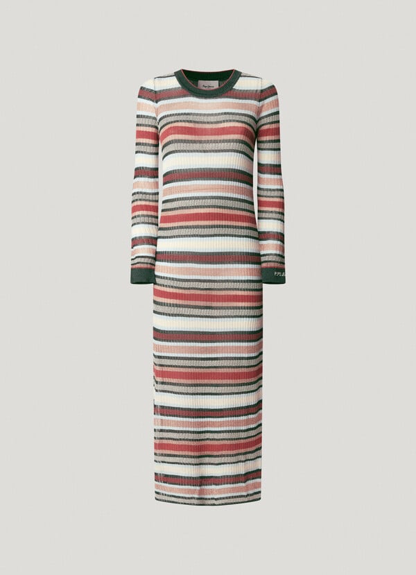 Pepe Jeans Vestido Midi Canalé