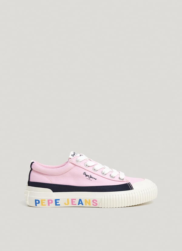 Pepe Jeans zapatillas algodón suela cupsole