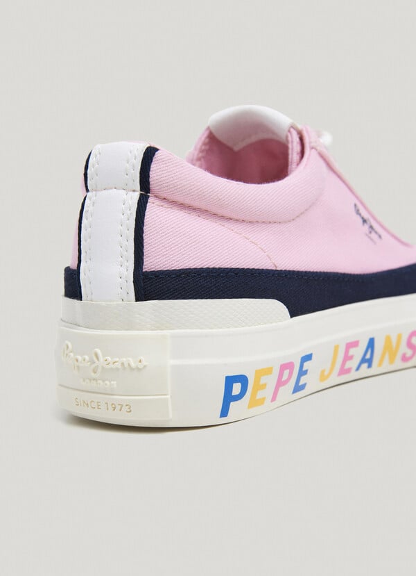 Pepe Jeans Zapatillas Algodón Suela Cupsole