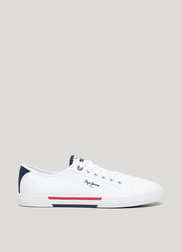 Pepe Jeans zapatillas básicas algodón