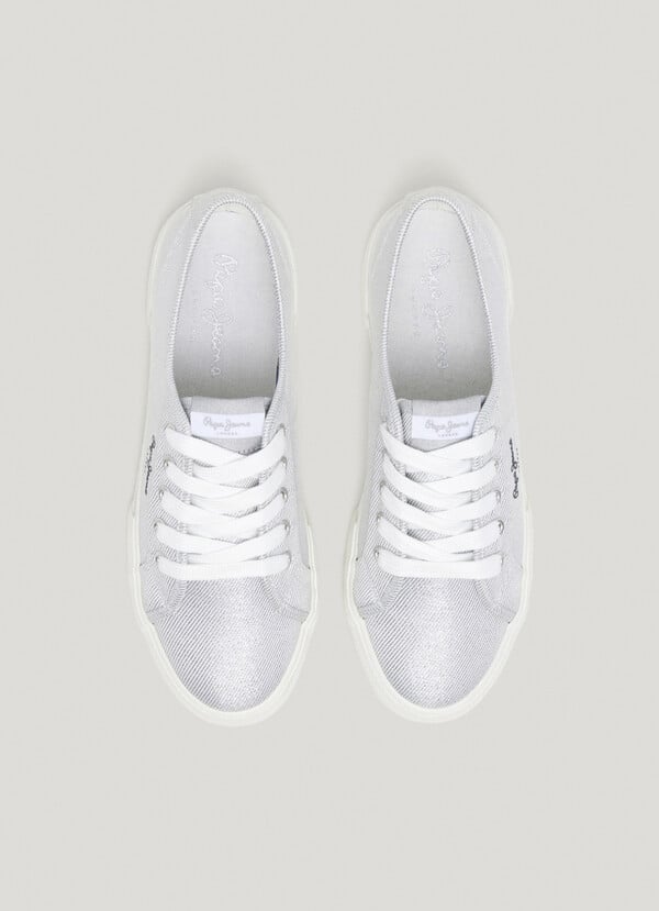 Pepe Jeans Zapatillas Básicas Metalizadas
