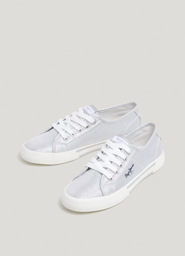 Pepe Jeans Zapatillas Básicas Metalizadas
