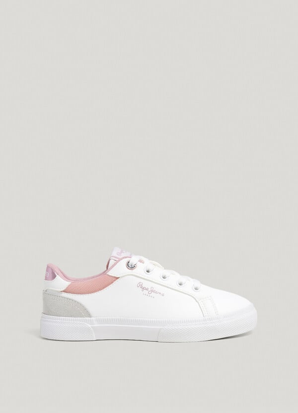 Pepe Jeans zapatillas clásicas detalles en ante