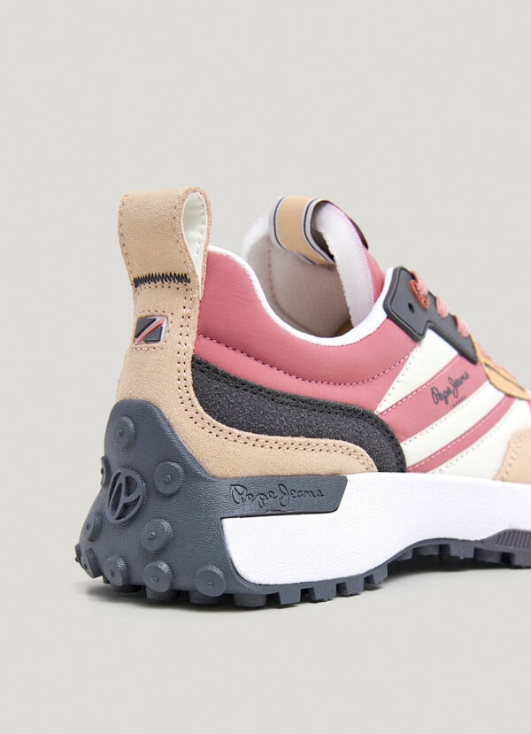 Pepe Jeans Zapatillas Con Detalles En Ante