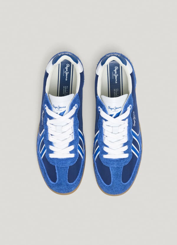 Pepe Jeans Zapatillas Con Detalles En Ante - Ball