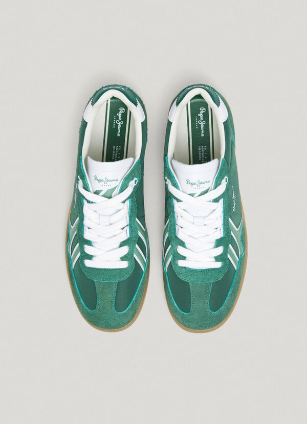 Pepe Jeans Zapatillas Con Detalles En Ante - Ball