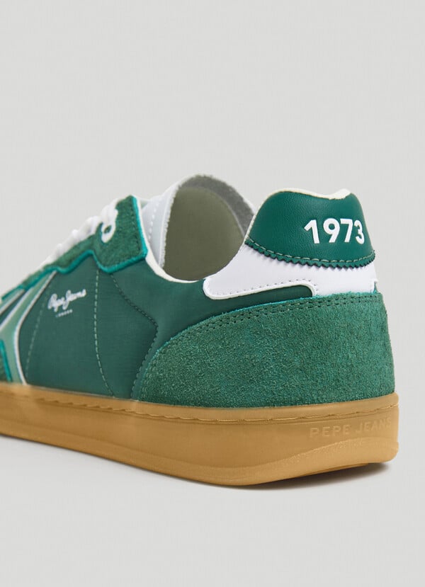 Pepe Jeans Zapatillas Con Detalles En Ante - Ball