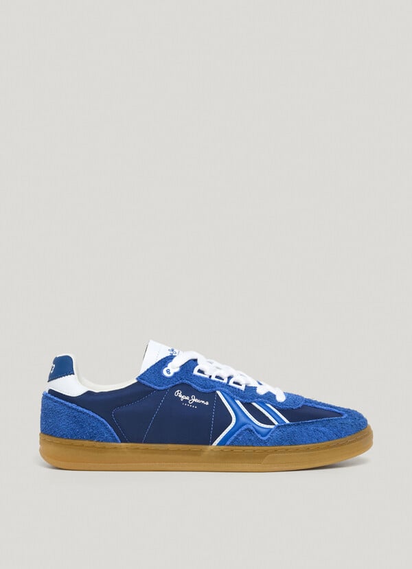 Pepe Jeans Zapatillas Con Detalles En Ante - Ball