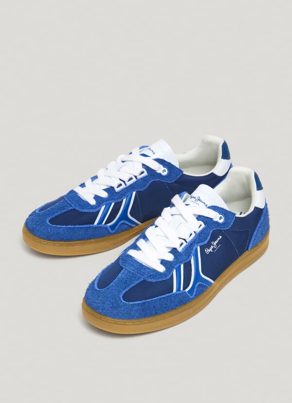 Pepe Jeans Zapatillas Con Detalles En Ante - Ball