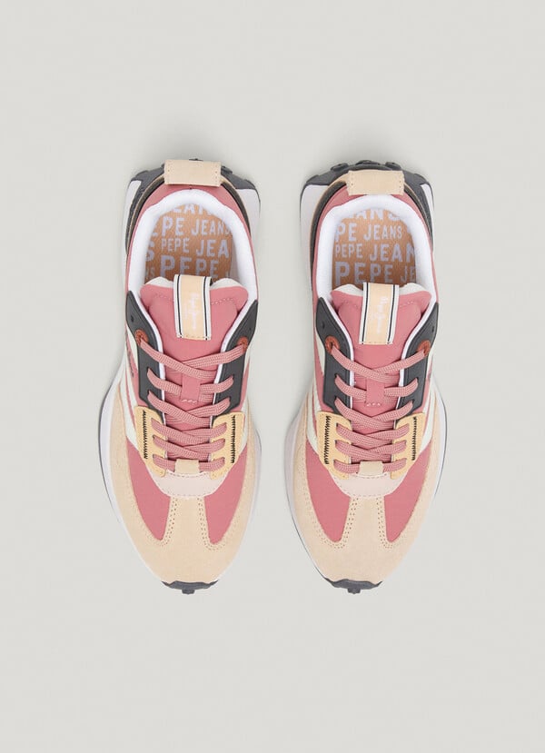 Pepe Jeans Zapatillas Con Detalles En Ante