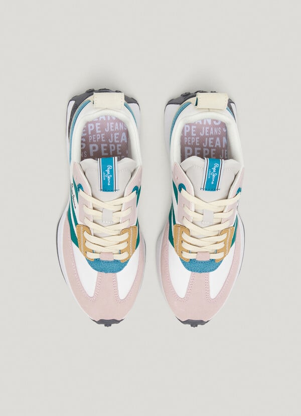 Pepe Jeans Zapatillas Con Detalles En Ante