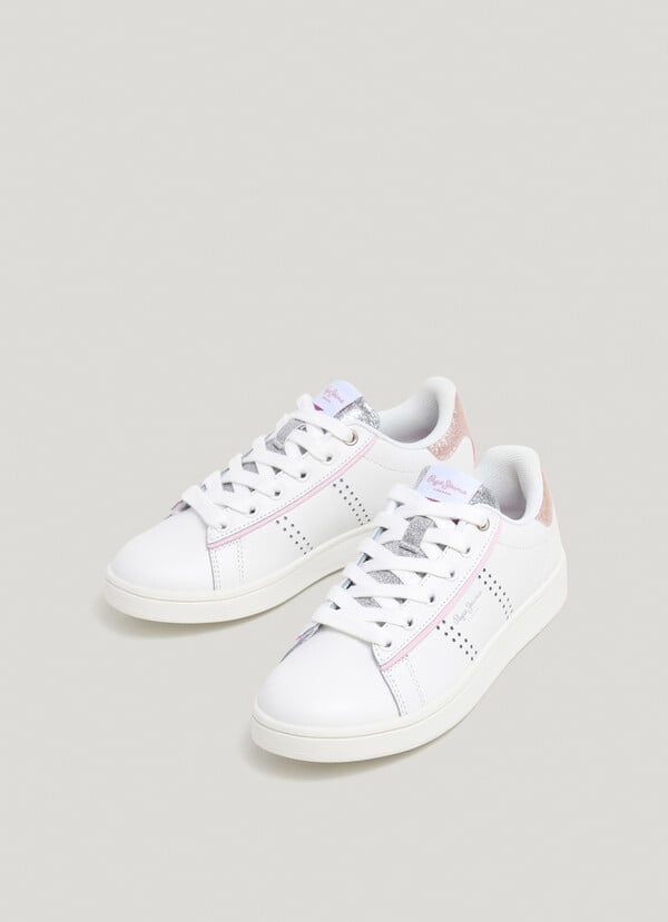 Pepe Jeans Zapatillas Con Detalles Perforados