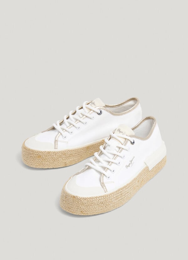 Pepe Jeans Zapatillas Con Detalles Yute