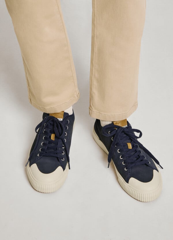 Pepe Jeans zapatillas de ante