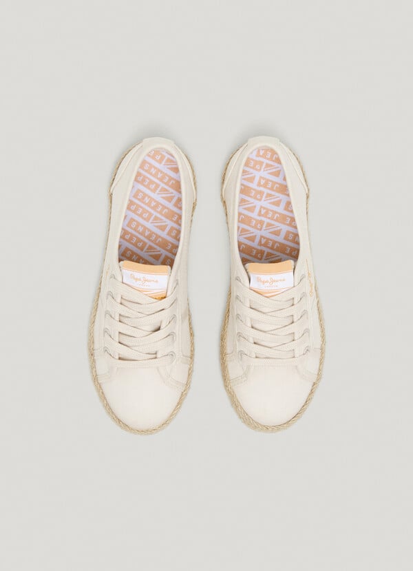 Pepe Jeans Zapatillas De Lona Detalles Yute
