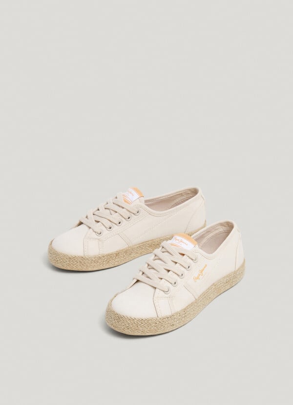 Pepe Jeans Zapatillas De Lona Detalles Yute