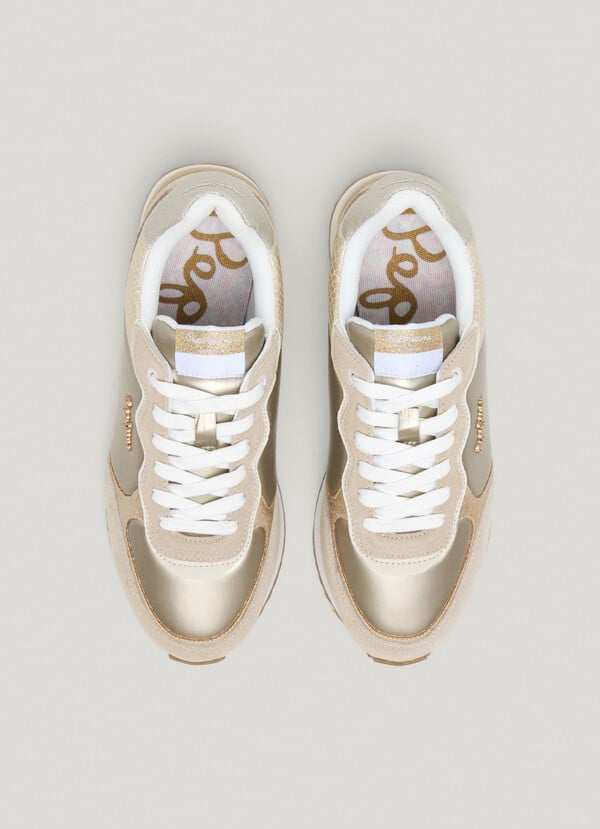 Pepe Jeans Zapatillas Metalizadas Plataforma