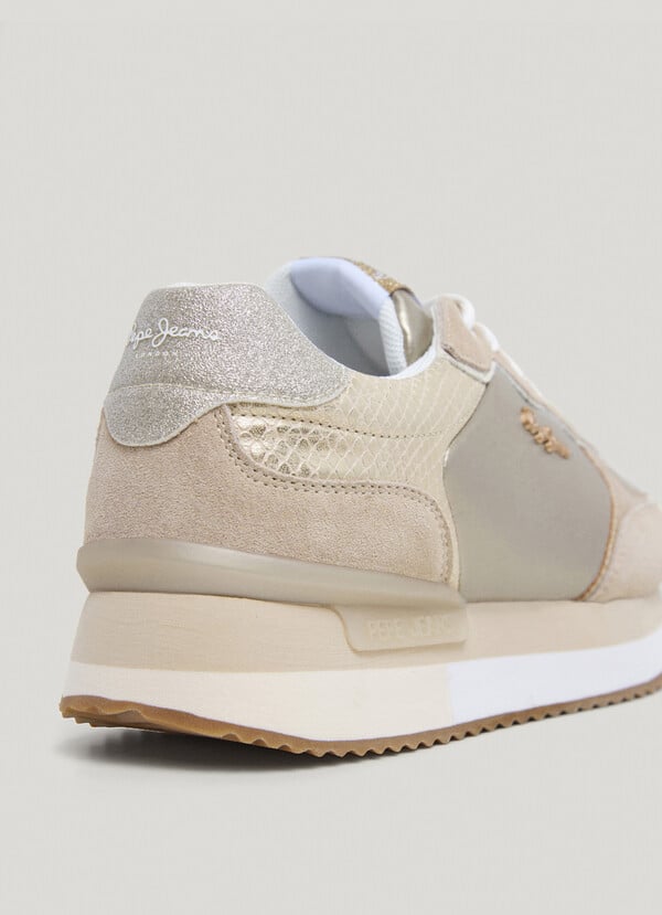 Pepe Jeans Zapatillas Metalizadas Plataforma