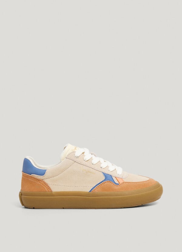 Pepe Jeans zapatillas retro de ante