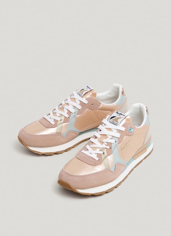 Pepe Jeans Zapatillas Running Metalizadas - Brit