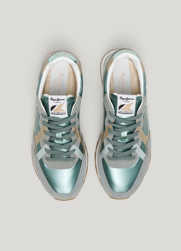 Pepe Jeans Zapatillas Running Metalizadas - Brit