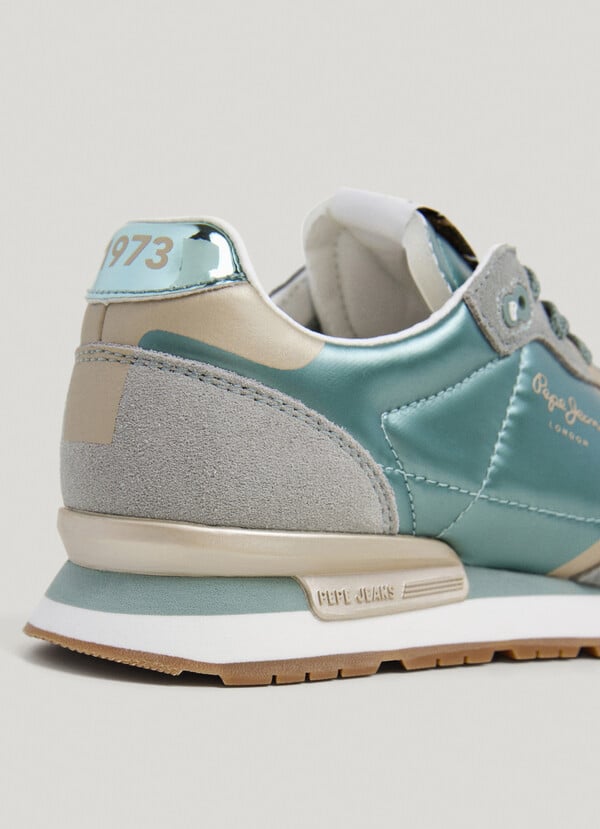 Pepe Jeans Zapatillas Running Metalizadas - Brit