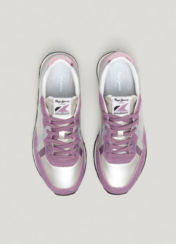 Pepe Jeans Zapatillas Running Metalizadas - Brit