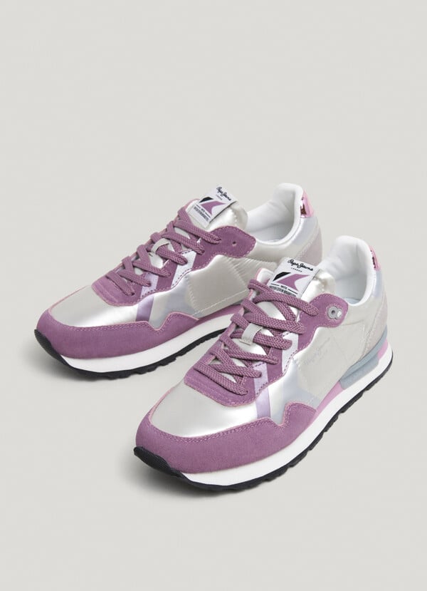 Pepe Jeans Zapatillas Running Metalizadas - Brit