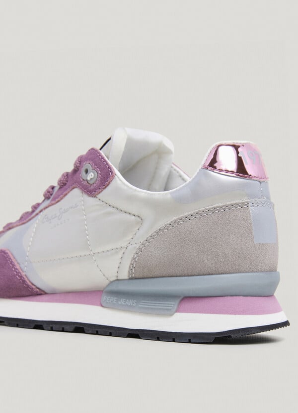 Pepe Jeans Zapatillas Running Metalizadas - Brit