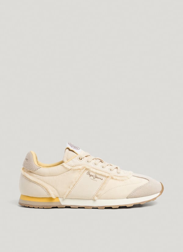 Pepe Jeans zapatillas running sarga